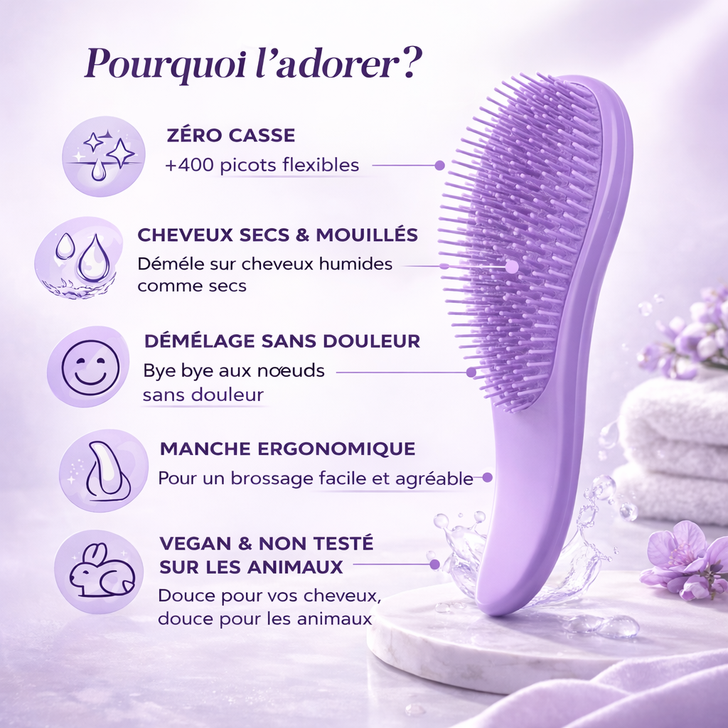 Brosse démélante