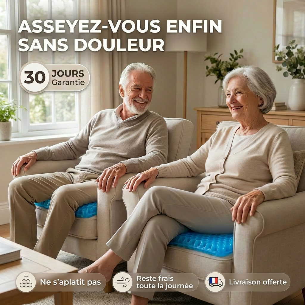 SereniGel — Le secret d'une assise sans douleur